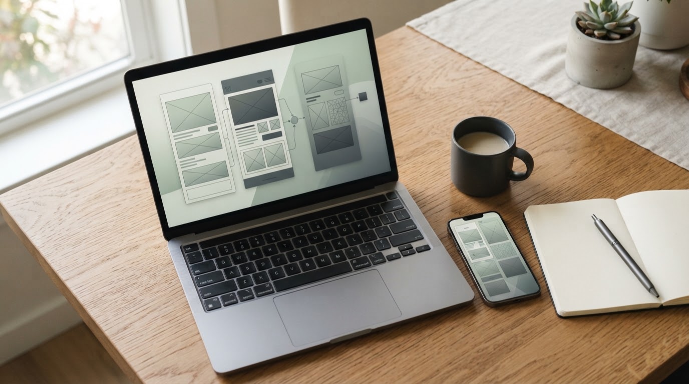 Website — AI-generated illustration, not an actual company photograph